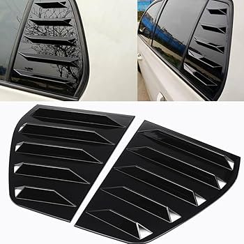 VW Golf 7 Rear Window Louver (Gloss Black)