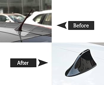 Shark Fin Antenna (Gloss Black)