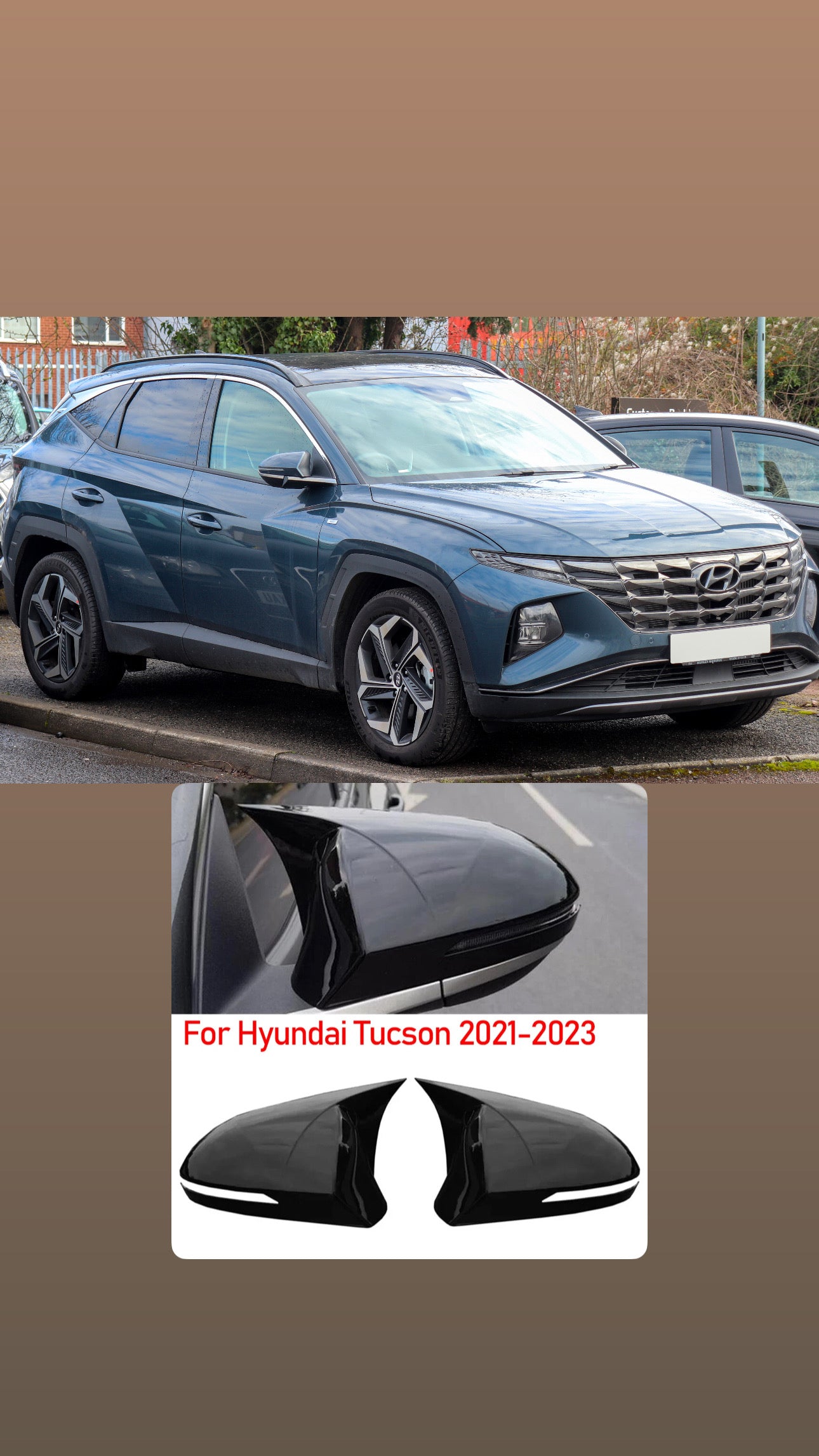 Hyundai Tucson 2021-2023 Mirror Cover