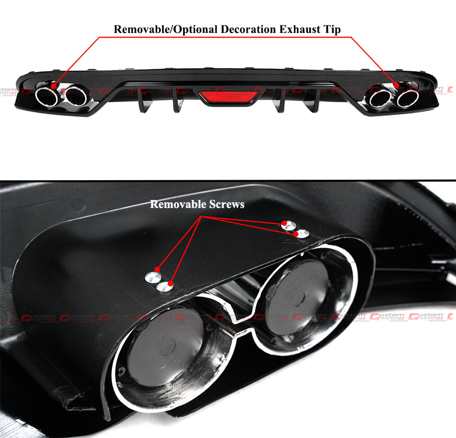 Hyundai Elantra AD Avante Rear Diffuser 2017-2020