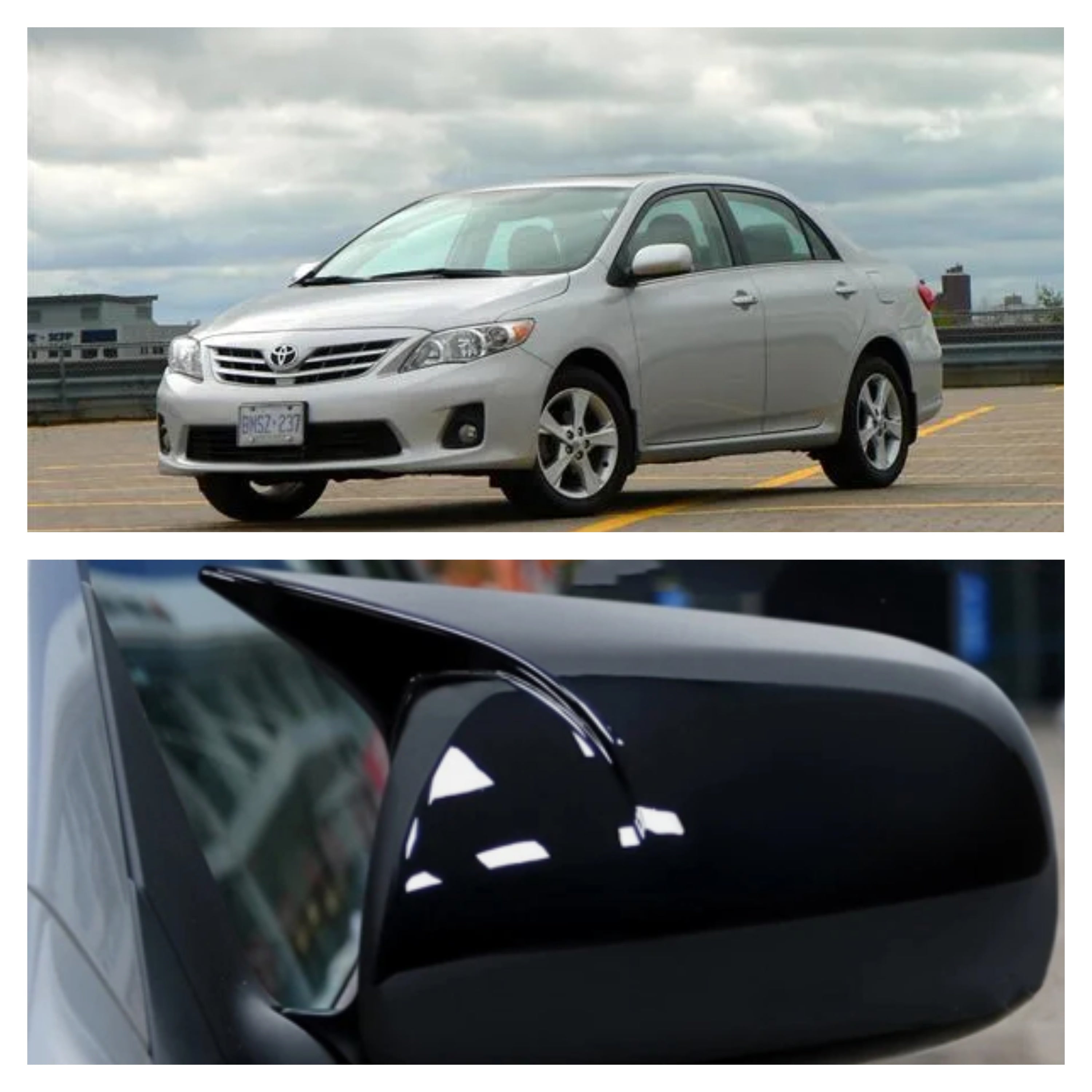 Toyota Corolla Mirror Cover 2008-2013 (no turn signal)