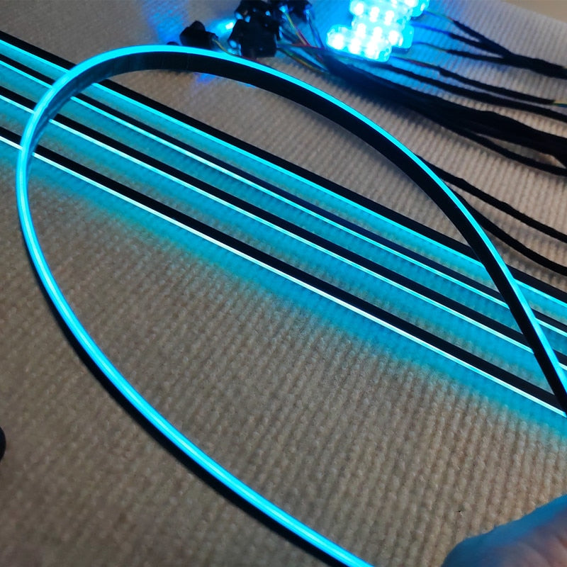 Ambient Light 18pcs Mobile Application Control