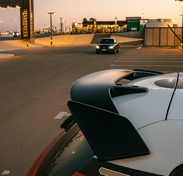 Universal Hatchback Spoiler - Gloss Black