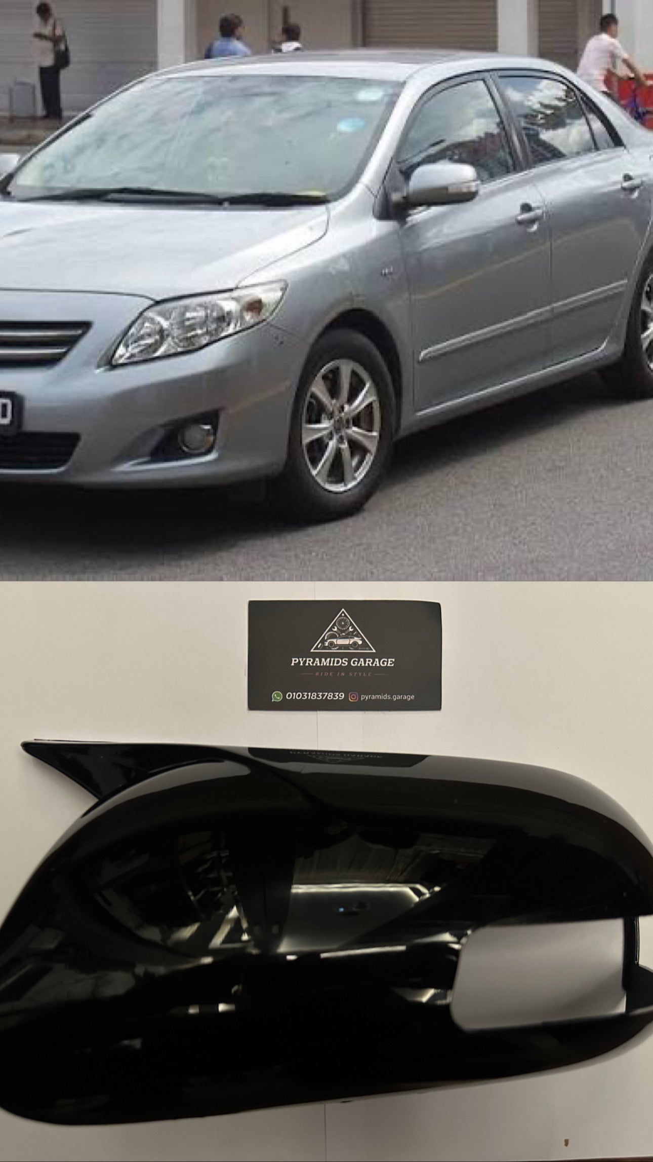 Toyota Corolla Mirror Cover 2008-2013 (Turn Signal)