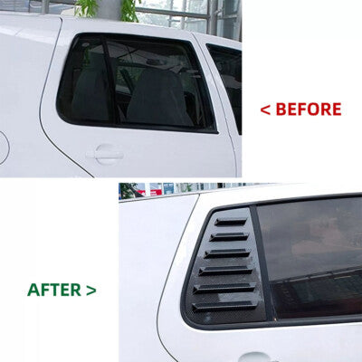 VW Golf 4 Window Louver ( Gloss Black)